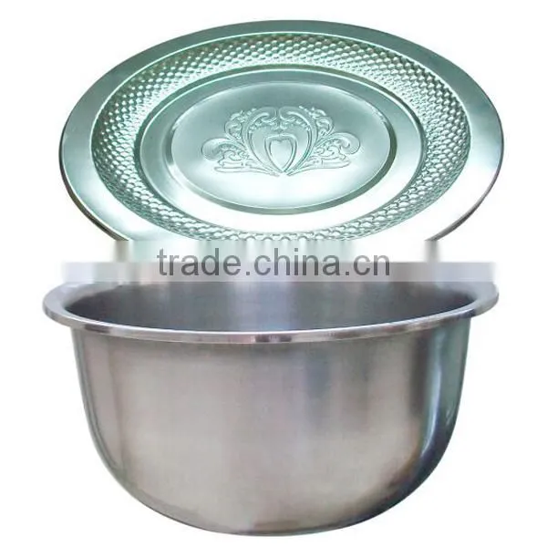 Stainless Steel Basin/Colorful Washing Basin With Lid