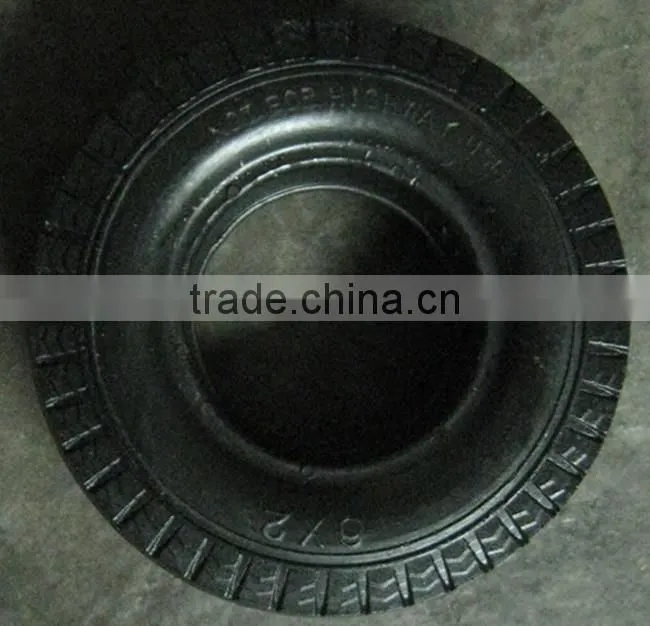 6*2 PU foam wheel for hand trolley hand truck