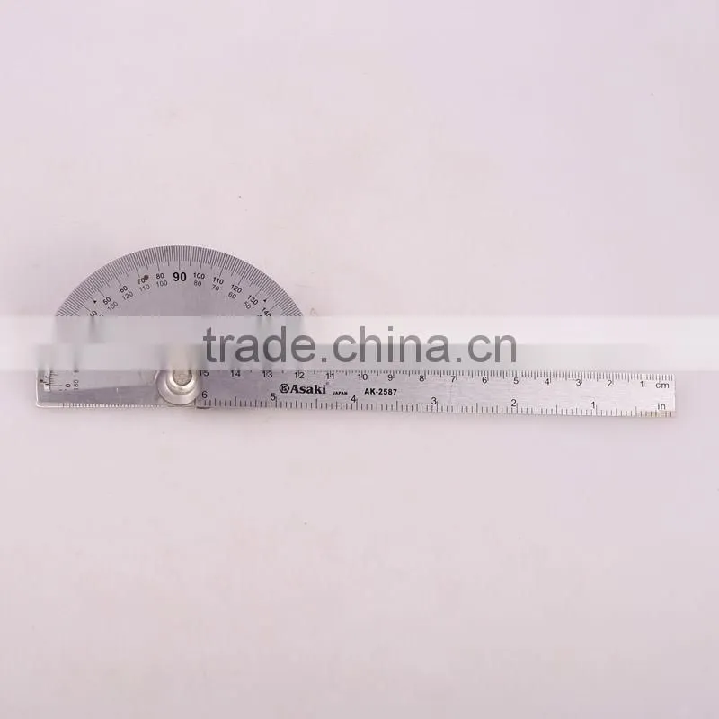 AK-2587 Stainless steel industrial degree protractor made in China