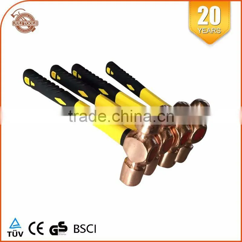 Hot Sale Brass Ball Pein Hammer Size Manufacturer