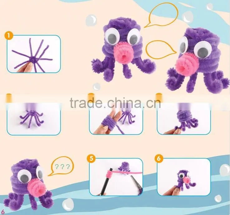 DIY Chenille Stem/DIY toys for kids 100pcs/bag