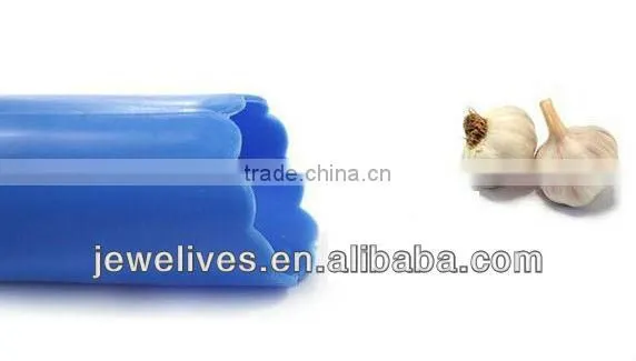 2013 new arrival quick silicone kitchen galic peeler