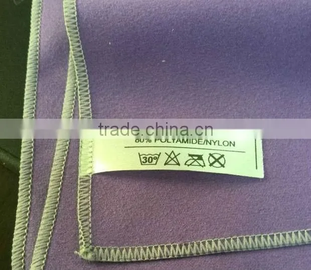 80 polyester 20 polyamide Quick dry microfiber beach towel wholesale