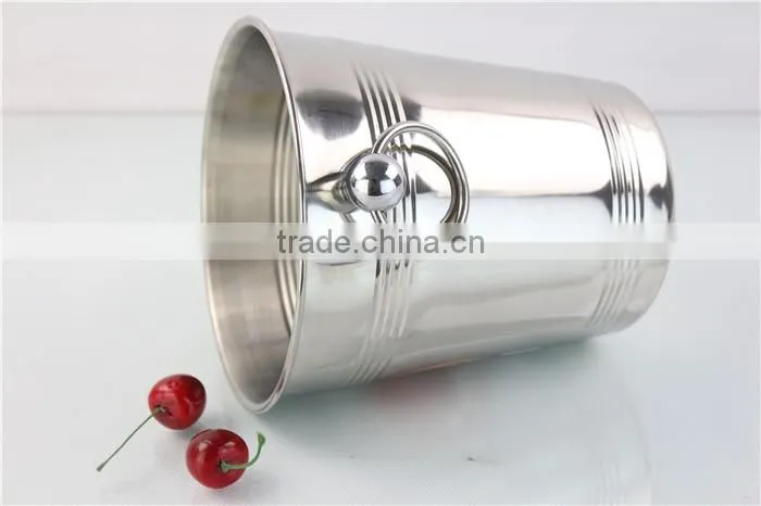 3.5L to 7L 201 Stainless Steel Ice Cube Ice wine Bucket