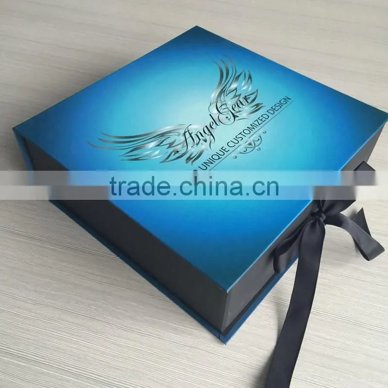 Hot selling. Baby clothing , simple and luxury , size 25*25*8.5cm suitable customized design box