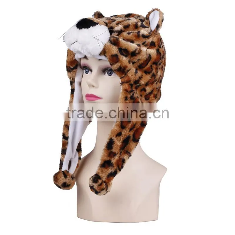2014 most popular adult or children plush long animal hat