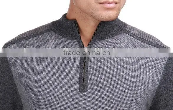Latest styles of men's exquisite workmanship cashmere pullover