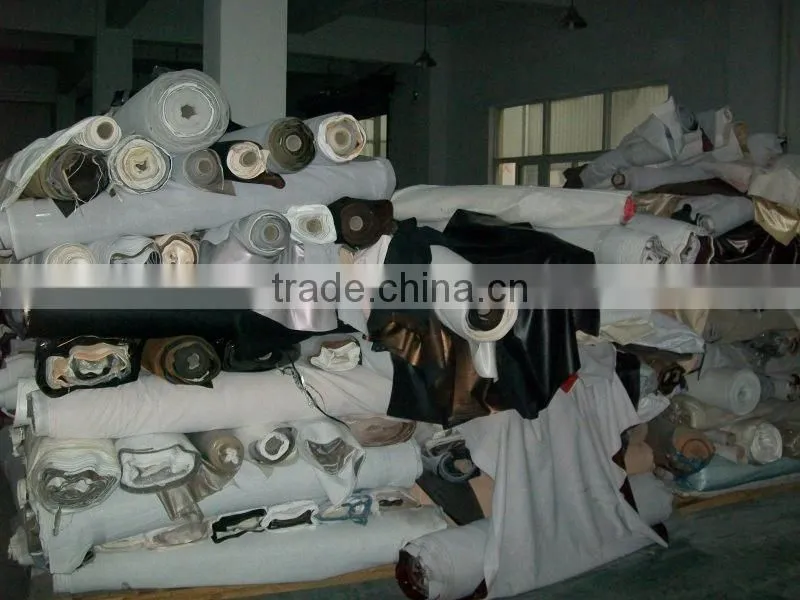 High Quality Stocklot Semi Pu Leather