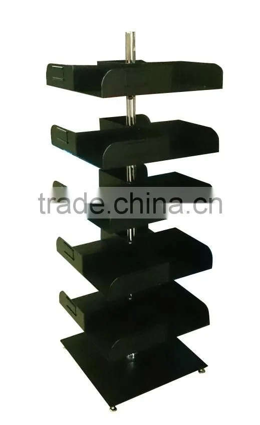 CD, DVD Book Shelf Audio Rotating Display