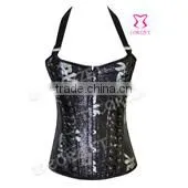 Satin Overbust Steel Bone Wholesale Corset Busk