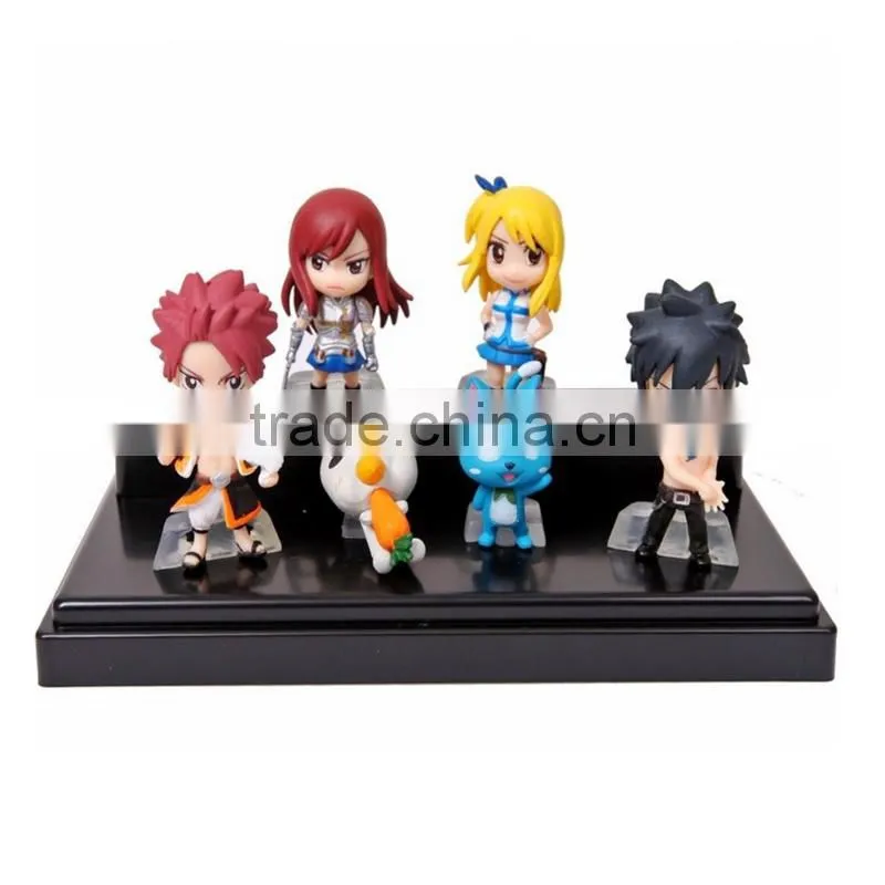 cartoon anime Fairy tail model action figure doll toys PVC figure wholesale toys