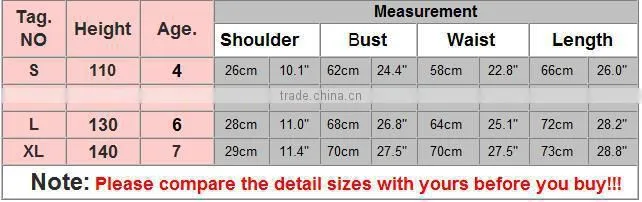 2014 New Arrival Lace Dress Flouncing Round Neck Print Dress 4 Sizes 4-7 Years SV005983#