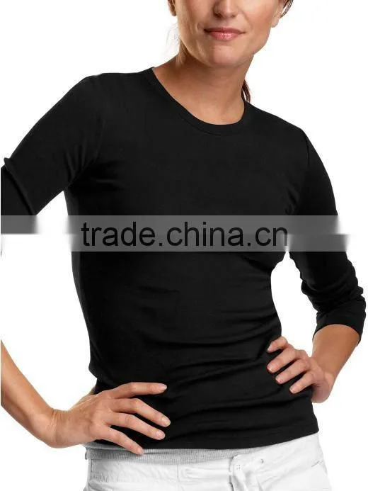 WOMENS STRIPED LONG SLEEVE T SHIRT