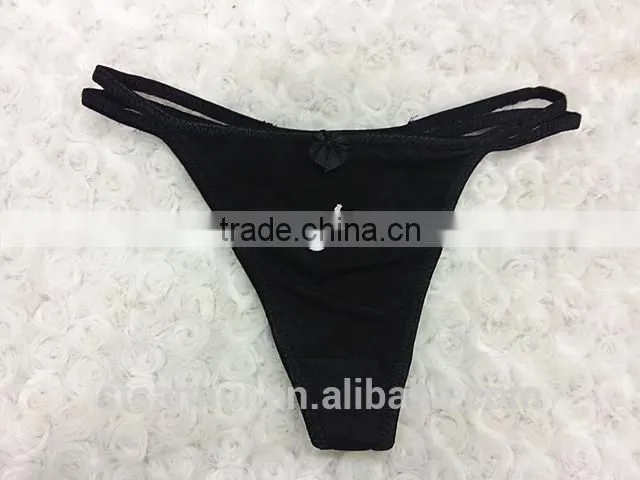 Sexy women embroidery g-string lady transparent panties models