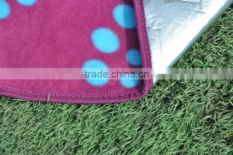 durable manufactured products fleece anti-pilling waterproof picnic blanket