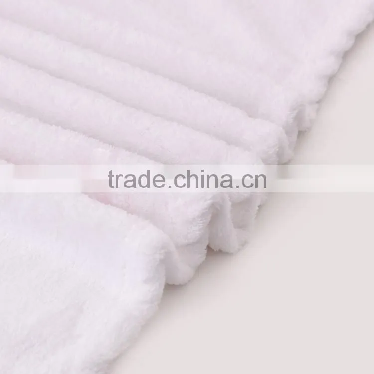 comfortable digital printing throw flannel fleece blanket
