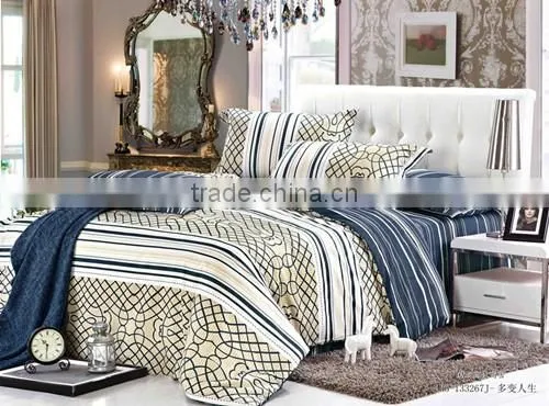 Cheap luxury king size cotton bedding set