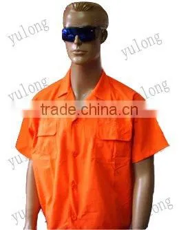 wholesale high color fastness with fluorescent fabric EN471 high visibility vest for workman