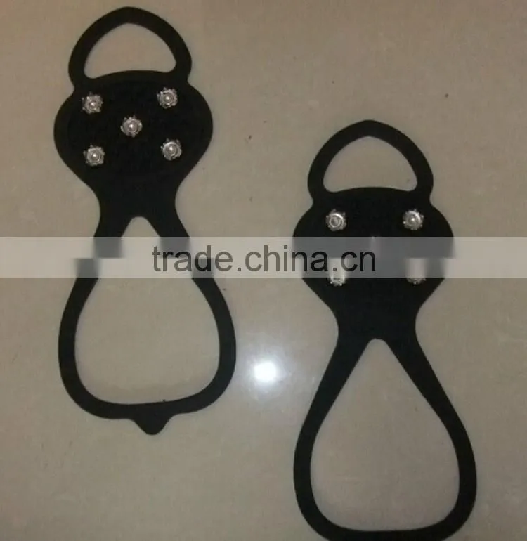 Snow ice crampons ,antislip climbing shoe gripper snow ice cleats