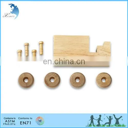 Montessori Material Wooden Science Education Kits With Locks