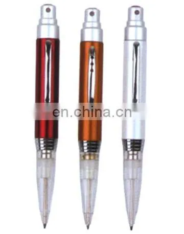 promo projector pen/torchlight pen w/rubber grip(batteries included,twist writing,click projector image,CE,RoHS approval)