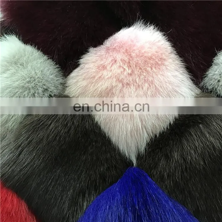 New Fashion Clothes Natural Fur Waistcoat Winter Women Warm Fur Real Fox Vest