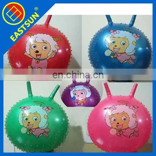 Cartoon characters children's playing toy ball