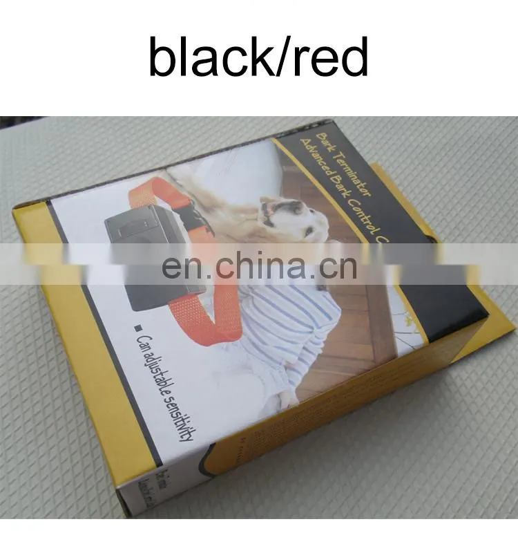 Automatic electric bark stop dog collar