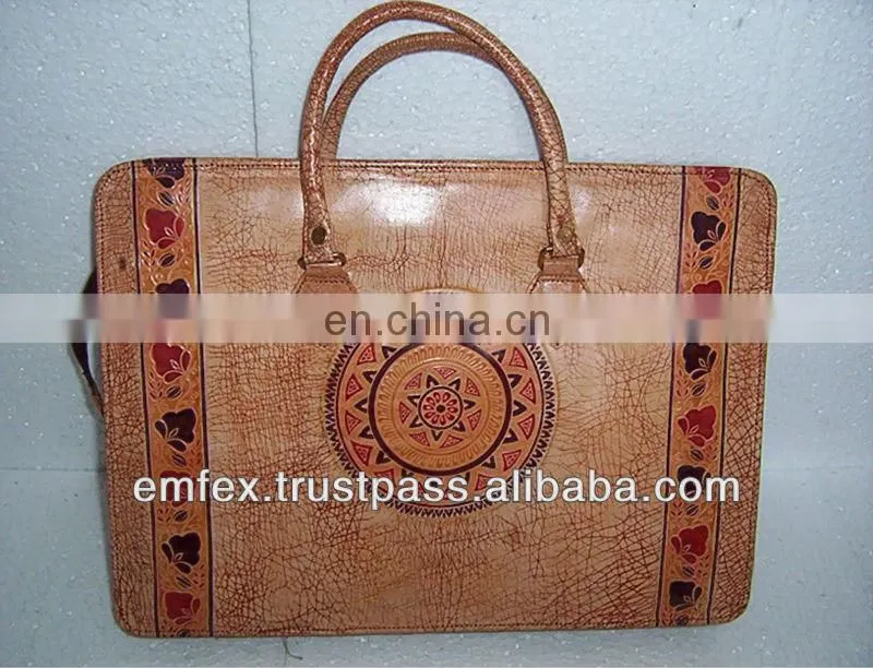 Genuine leather office bags manufacturer, original leather bags exporter
