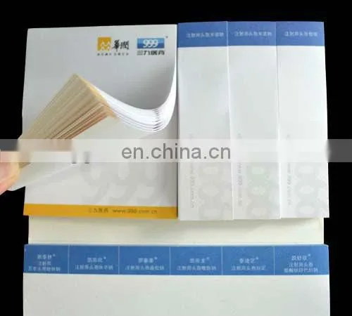 customized sticky memo note pads