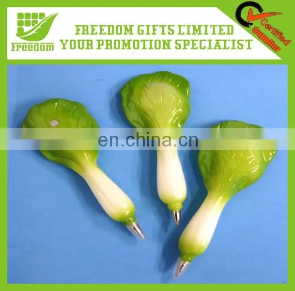 Customized Logo Print Promotional Vegetable Pen