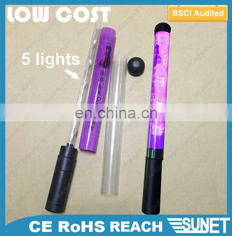 concert party eco-friendly led glowing in dark bigbang light stick