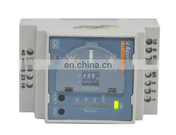 Acrel ASJ10-LD1A protection din rail smart digital earth leakage relay