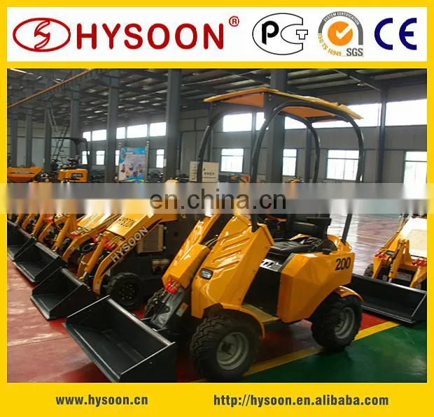23HP mini loader trencher