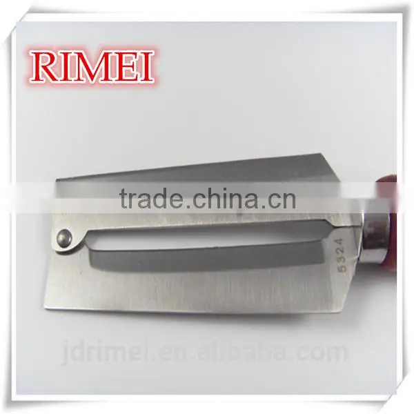 Kitchen knife of banana peeling