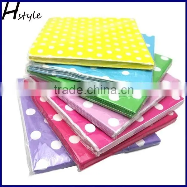 Manufacture Party Favor Supplies Paper Tableware Set SC168