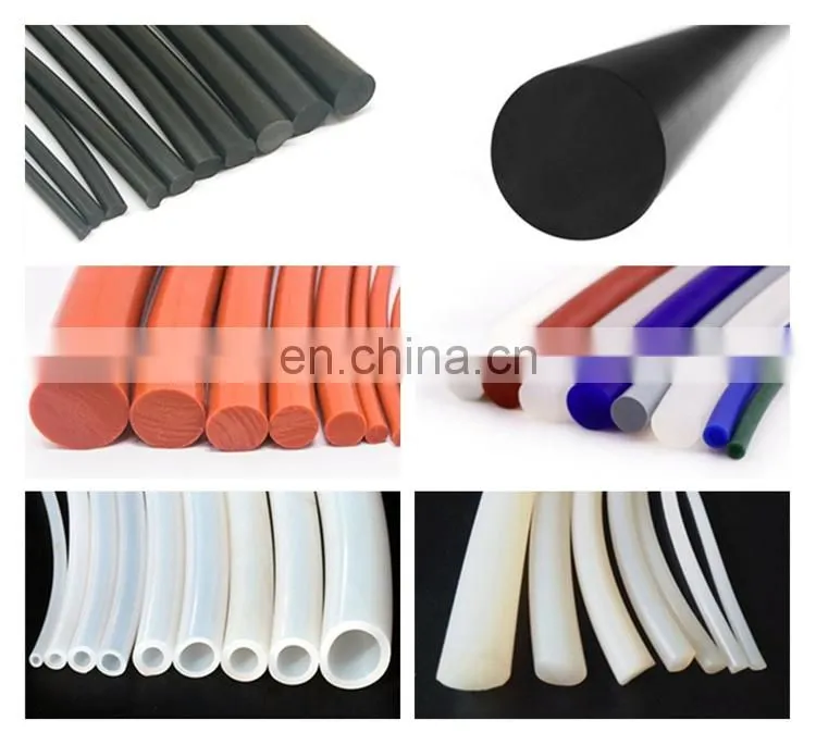 Good performance high temperature Resistance FKM Silicone Rubber Round square rectangular O ring cord for oil seal with stock