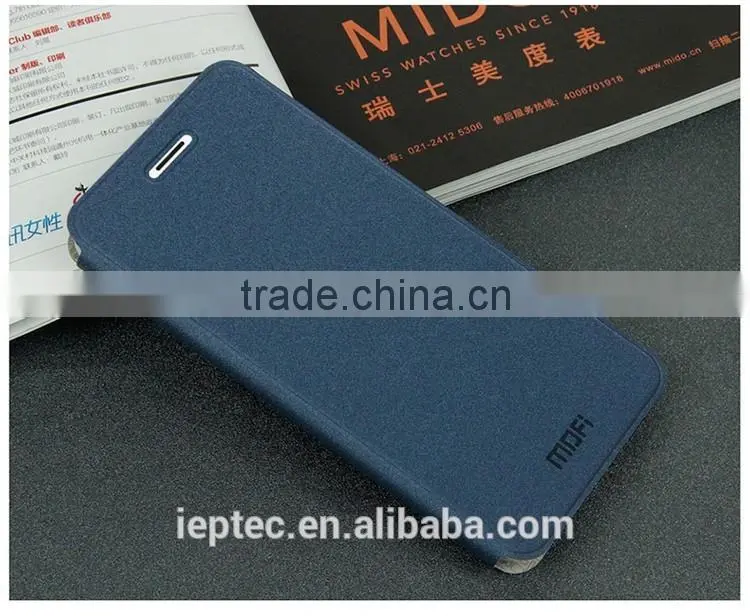 MOFi Wholesale PU Leather Smart Mobile Phone Flip Cover Cases for iPhone 6, iPhone 6A, iPhone A1586, A1589, Free Sample