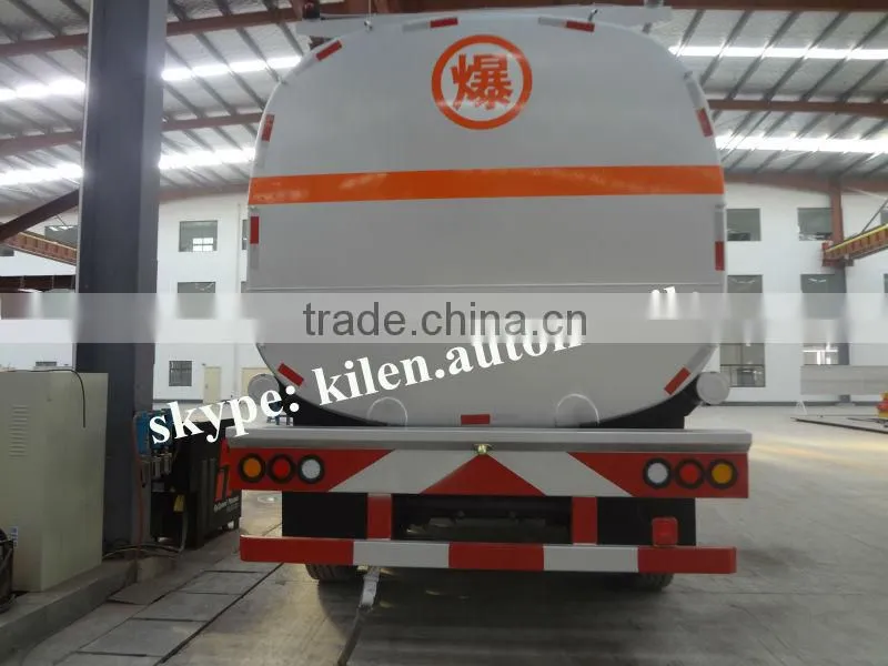 CAMC truck Tri-axles 40000-45000L fuel tanker trailer for sale