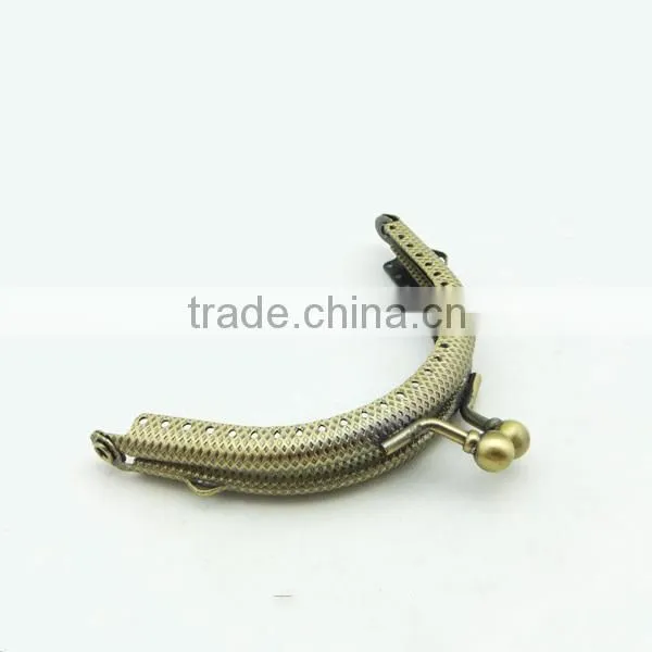 China manufacturer cheap bronze DIY sewing coin purse frames purse lock