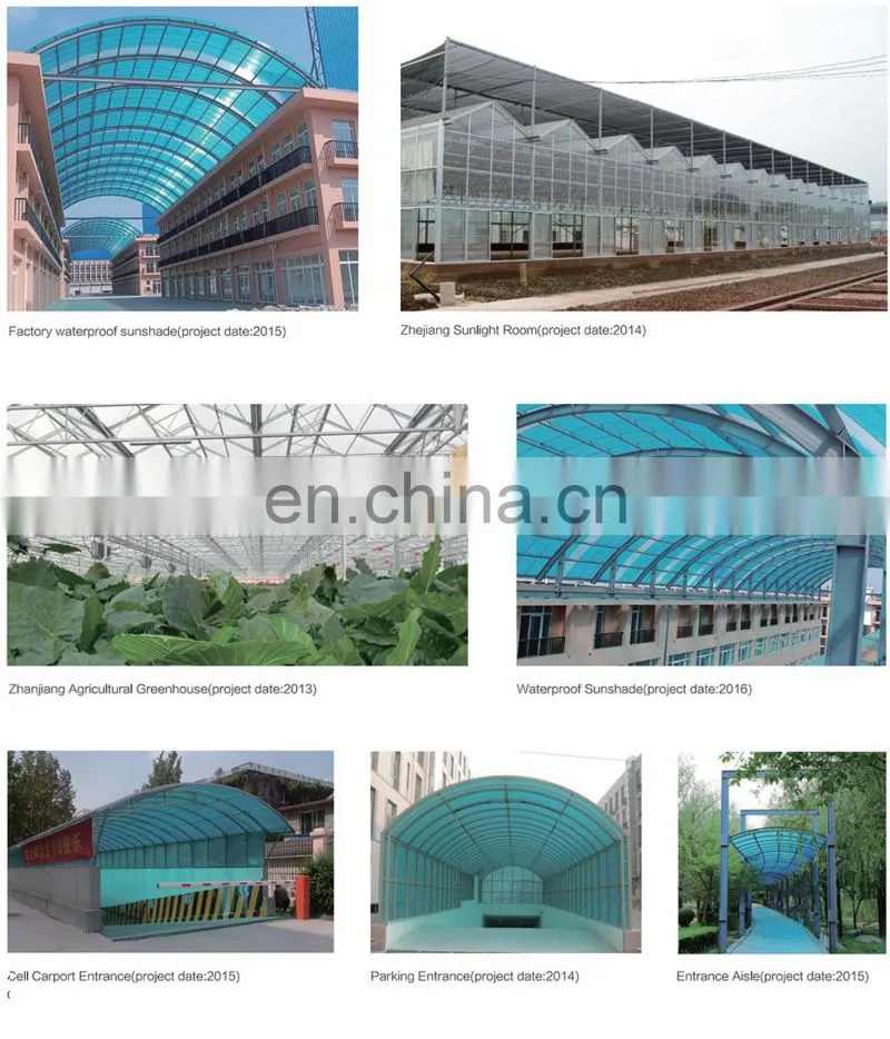polycarbonate thermoplastic corrugated transparent plastic roofing tiles sheets roofing tile roofing s