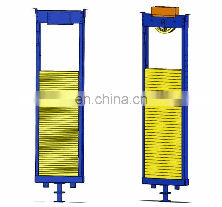 Cheap price counterweight frame for elevators used car frame for sale