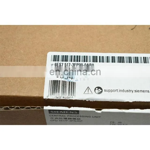 New Original Siemens plc S7-1500 Analog output module 6ES75325HF000AB0 6ES7532-5HF00-0AB0 in stock