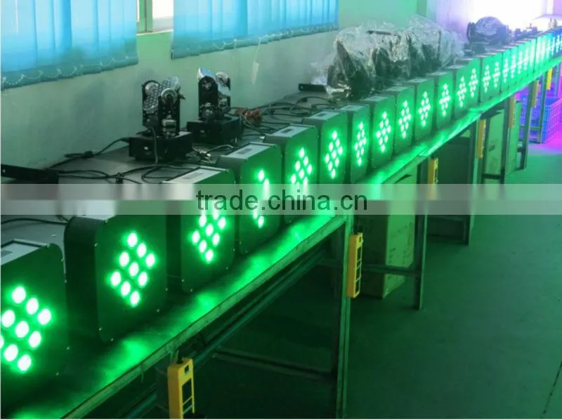 9pcs 10W RGBW 4 in 1 Wireless DMX Battery Power Led Par64 Led Par Light DJ Lighting