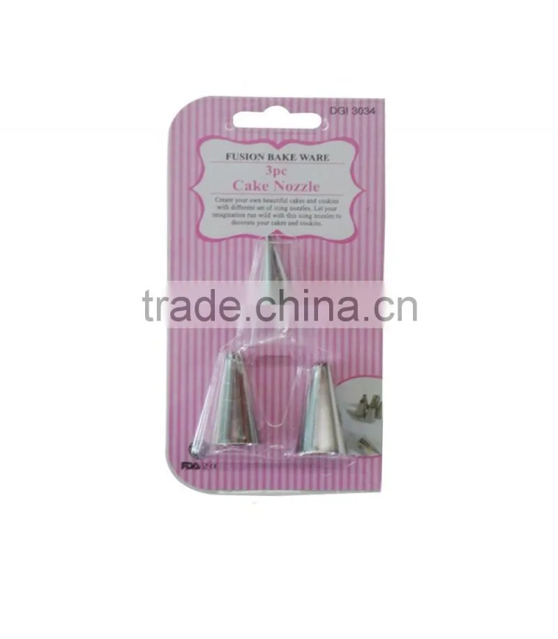2016 New design Stainless Steel Pastry Icing Nozzles Decorating Cakes Cake Tips