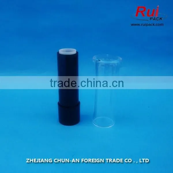 high quality elegant lipstick tube container, empty acrylic cosmetic lipstick tube