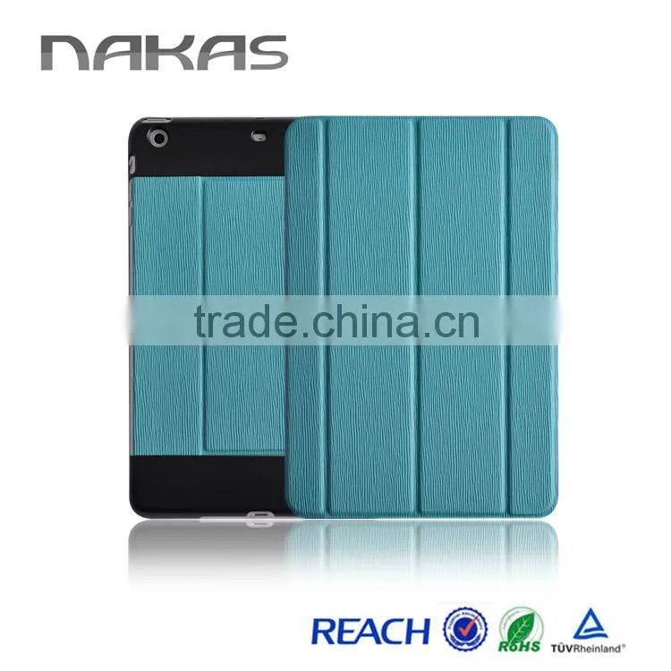 flip cheap pu leather handphone protecting case with stand for ipad mini