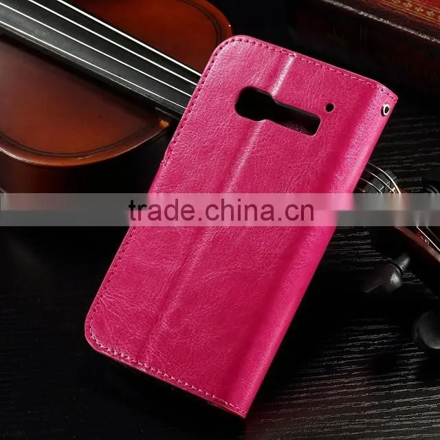 Luxury wallet stand leather case flip cover For Alcatel One Touch Pop C7 case C5 C3 Idol mini 4033 5036 6012 7040