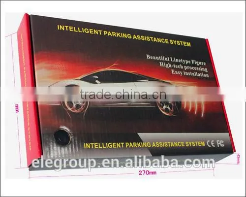 Auto reversing parking sensor with lcd display easy to install