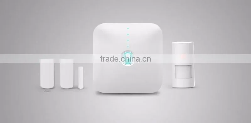Wifi gateway Alarm New arrival! High quality Wireless home alarm system Intelligent perimeter security system+Sensor